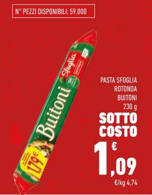 Pasta Sfoglia Rotonda Buitoni