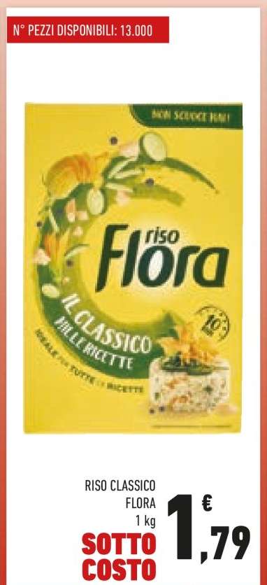 RISO CLASSICO FLORA