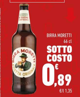 BIRRA MORETTI