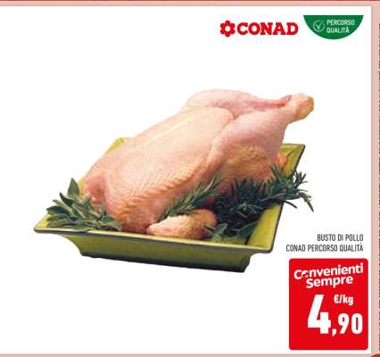 BUSTO DI POLLO CONAD PERCORSO QUALITÀ