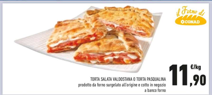 TORTA SALATA VALDOSTANA O TORTA PASQUALINA