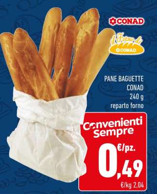 PANE BAGUETTE CONAD