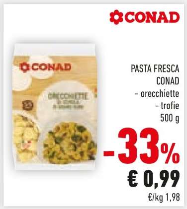 Pasta fresca CONAD