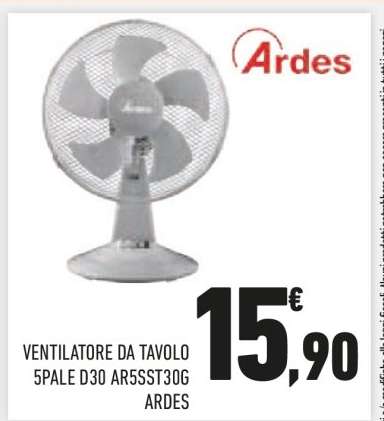 Ventilatore da tavolo