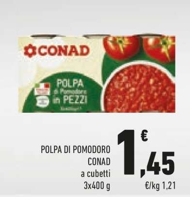 POLPA DI POMODORO CONAD