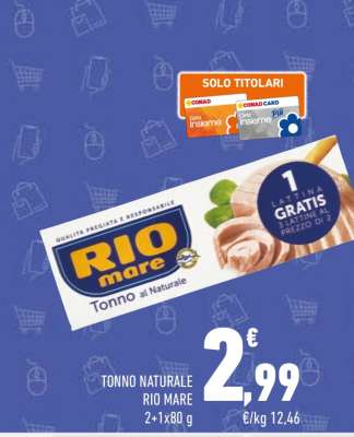 TONNO NATURALE RIO MARE