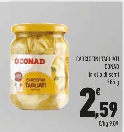CARCIOFINI TAGLIATI CONAD