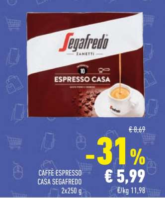 CAFFÈ ESPRESSO CASA SEGAFREDO