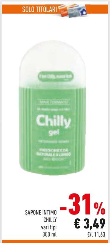 SAPONE INTIMO CHILLY