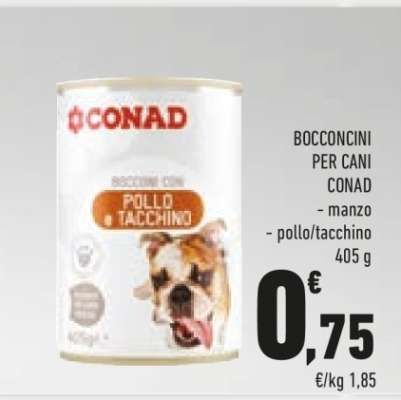 BOCCONCINI PER CANI CONAD