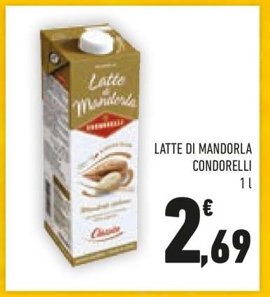 LATTE DI MANDORLA CONDORELLI