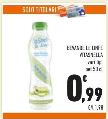 BEVANDE LE LINFE VITASNELLA