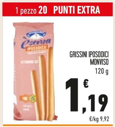 GRISSINI IPOSODICI MONVISO