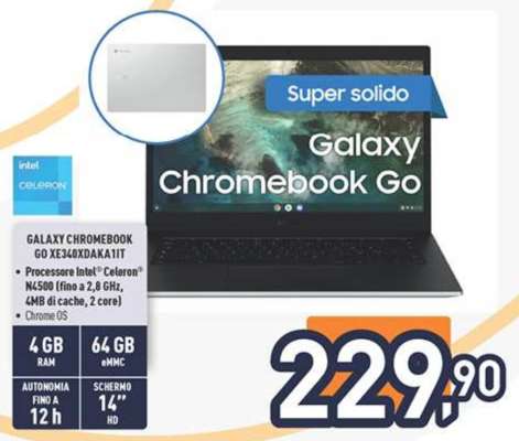 Galaxy Chromebook Go XE340XDAKA1IT