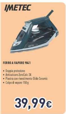 IMETEC FERRO A VAPORE 9041