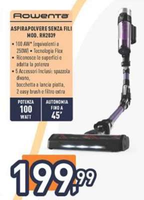 Rowenta Aspirapolvere Senza Fili Mod. RH2039