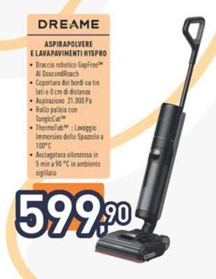 DREAME ASPIRAPOLVERE E LAVAPAVIMENTI H15PRO