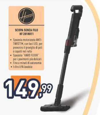 Hoover Scopa Senza Filo HF 201H011