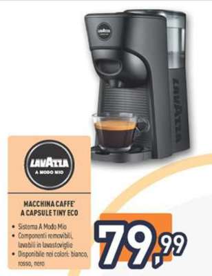 MACCHINA CAFFÈ A CAPSULE TINY ECO