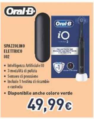 ORAL-B SPAZZOLINO ELETTRICO - IO2