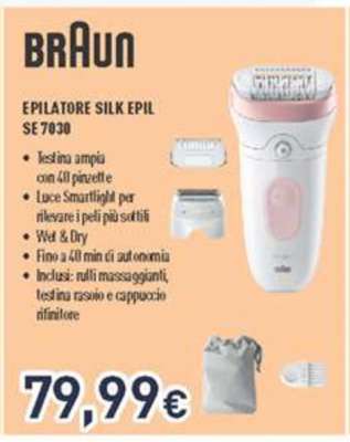 Braun Epilatore Silk Epil SE 7030