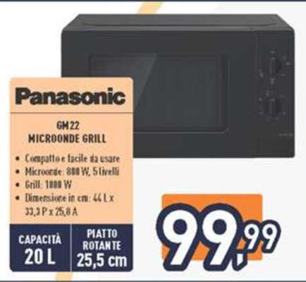 Panasonic GM22 MICROONDE GRILL