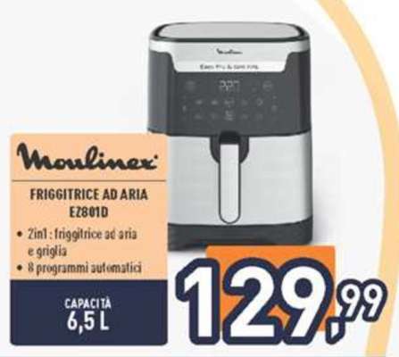 MOULINEX - Friggitrice ad aria EZ801D