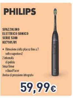 PHILIPS SPAZZOLINO ELETTRICO SONICO SERIE 5300 HX7101/01