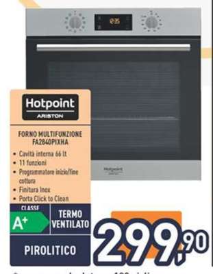 Hotpoint Ariston Forno Multifunzionale FA2840PIXHA