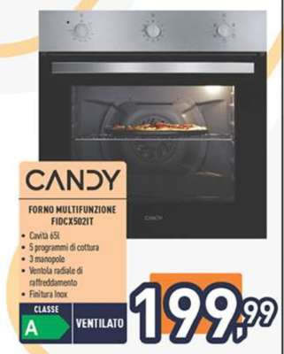 CANDY FORNO MULTIFUNZIONE FIDCX502IT
