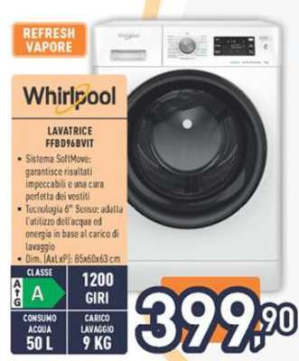 Whirlpool LAVATRICE FFB9468VIT