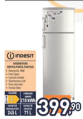 Indesit Frigorifero Doppia Porta IT60732S