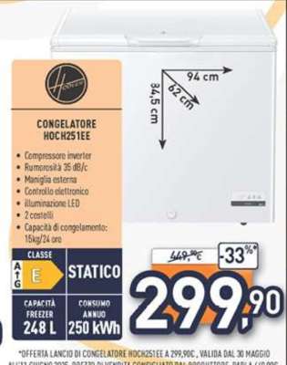 CONGELATORE HOCH251EE