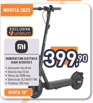 Monopattino Elettrico Xiaomi Scooter 5