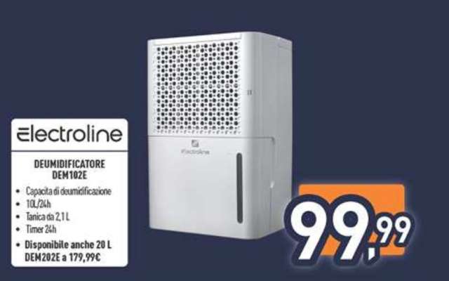 Electroline DEUMIDIFICATORE DEM10ZE
