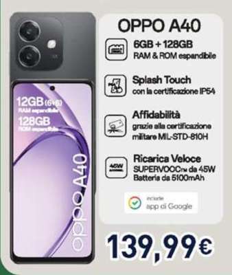 OPPO A40