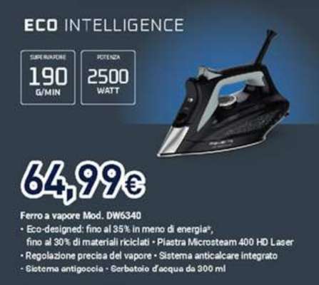 Ferro a vapore Mod. DW6340