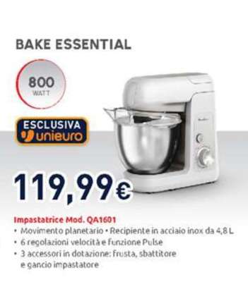 Impastatrice Mod. QA1601