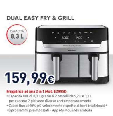 Dual Easy Fry & Grill