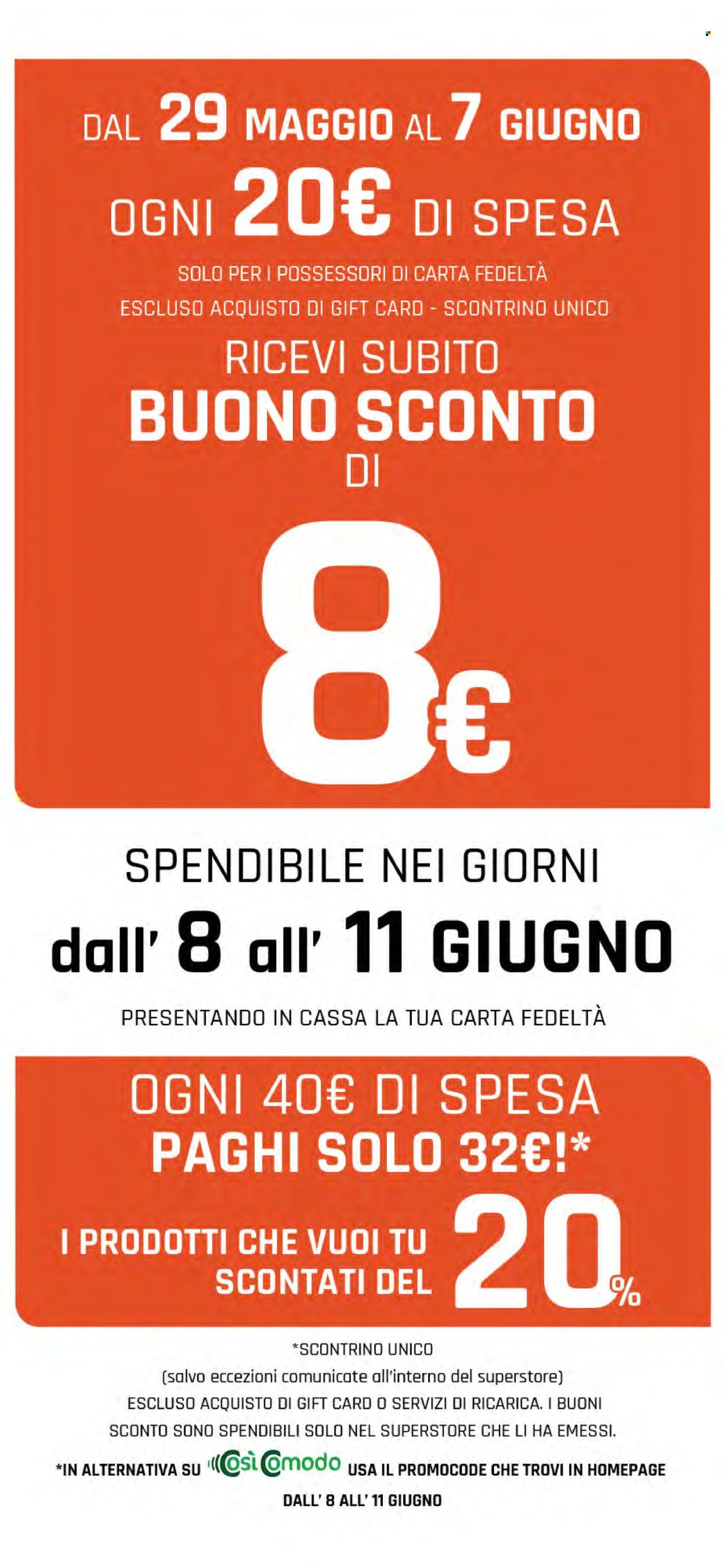 Volantino Famila - 29/5/2025 - 7/6/2025. Pagina 2