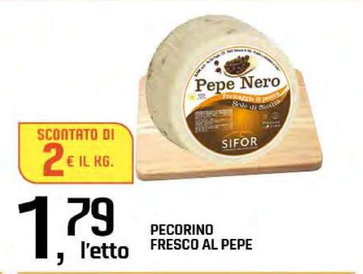 Pecorino Fresco al Pepe