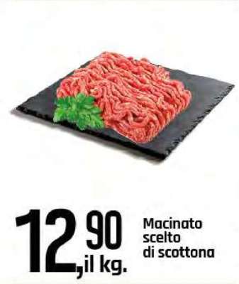 Macinato scelto di scottona
