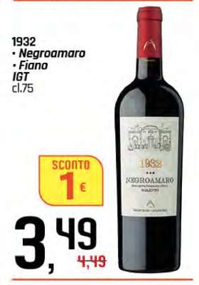 1932 Negroamaro Fiano IGT