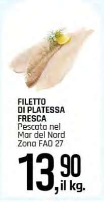 FILETTO DI PLATESSA FRESCA