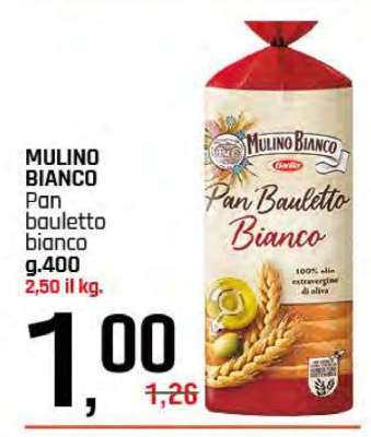Mulino Bianco Pan Bauletto Bianco