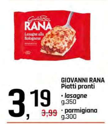 GIOVANNI RANA Piatti pronti