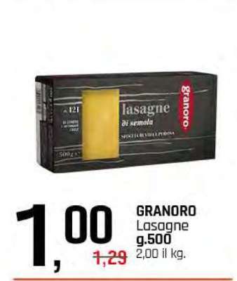 GRANORO Lasagne