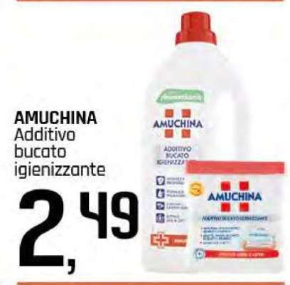 AMUCHINA ADDITIVO BUCATO IGIENIZZANTE