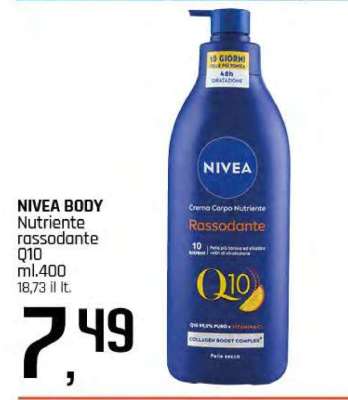 NIVEA BODY Nutriente rassodante Q10