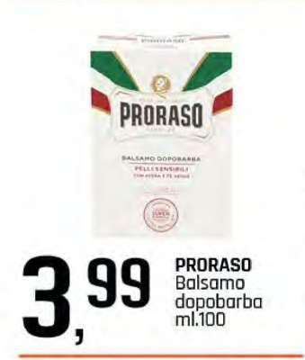 PRORASO Balsamo dopobarba ml.100
